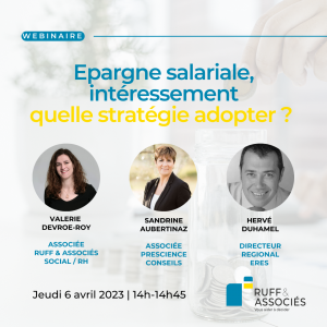 Notre webinaire sur l'épargne salariale et l'intéressement