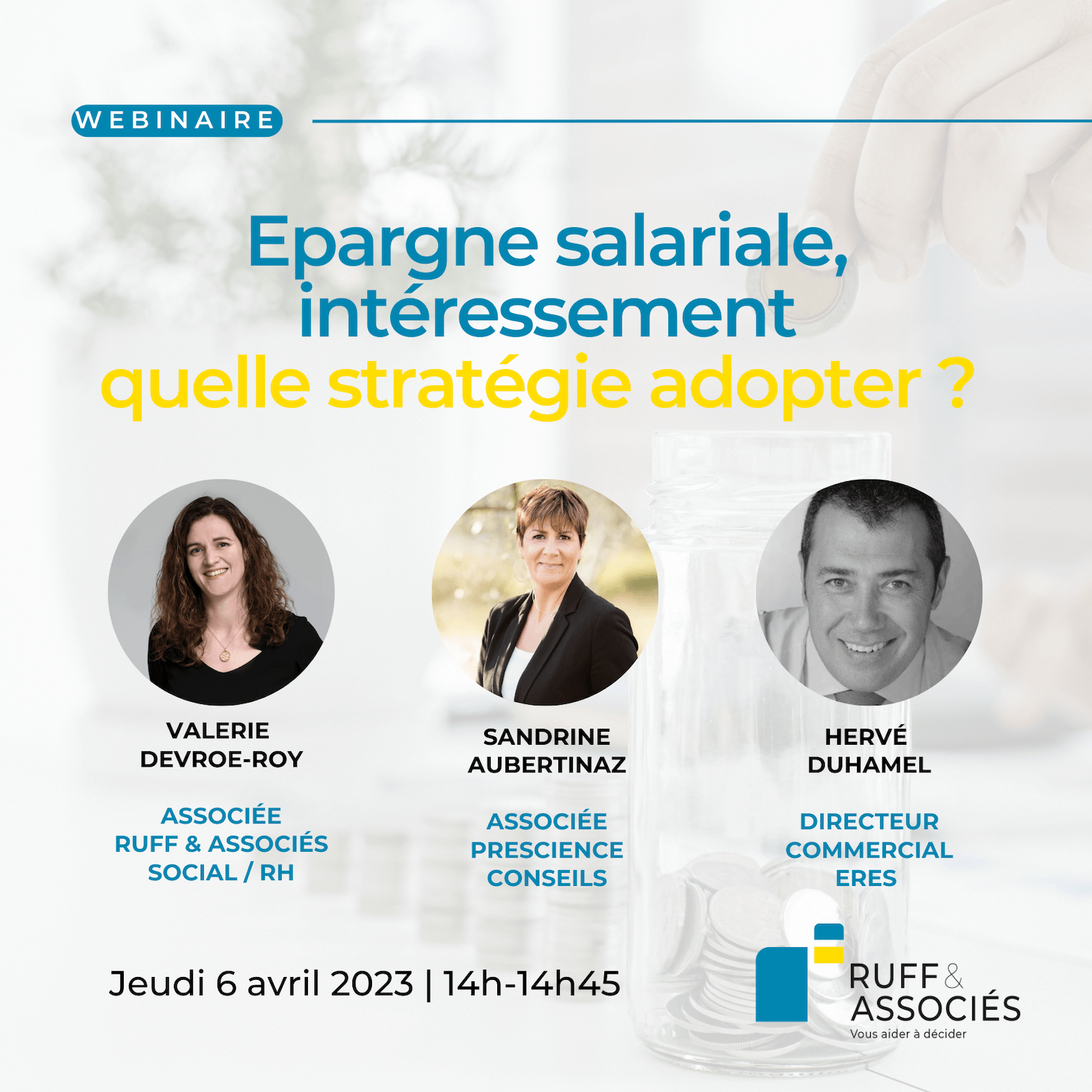 Webinaire l Épargne salariale, intéressement quelle stratégie adoptée ?