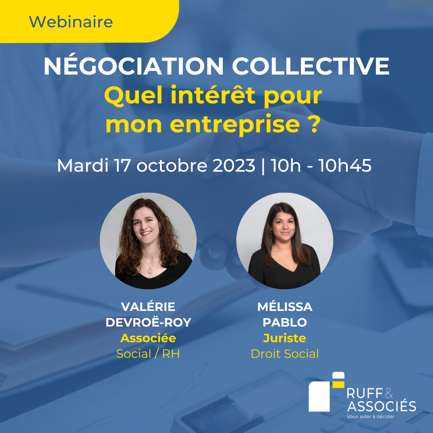 Webinaire : Négociation collective