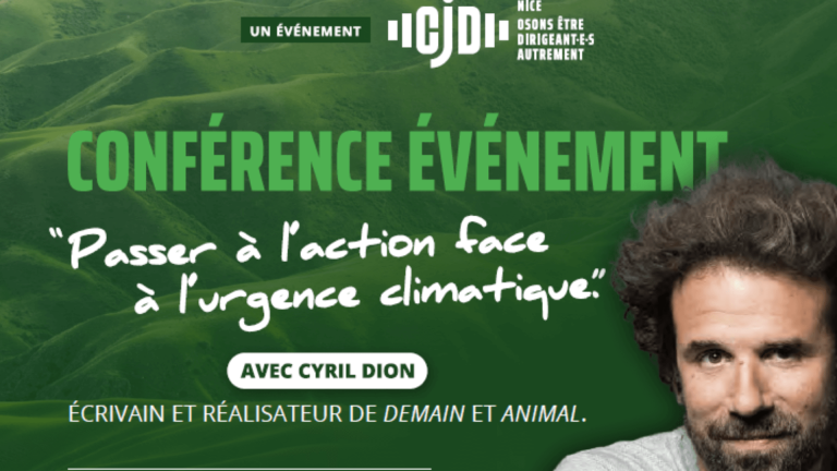 Soutien associatif & actions de sensibilisation l Conférence événement CJD